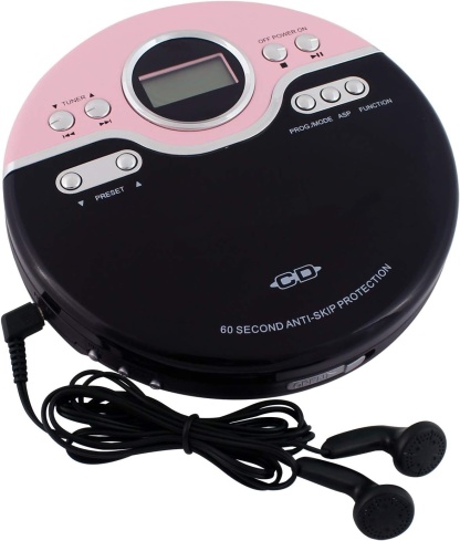 Joggable Personal AM/FM CD Player