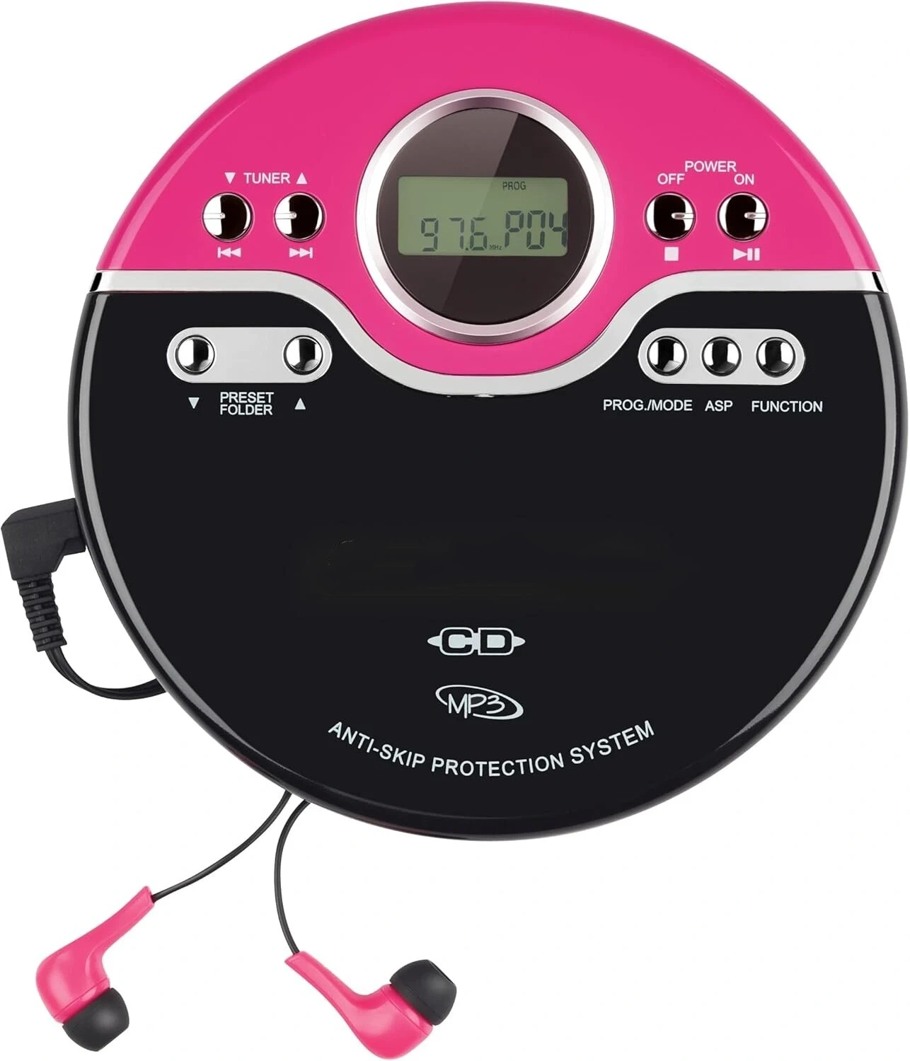 Joggable Personal AM/FM CD Player