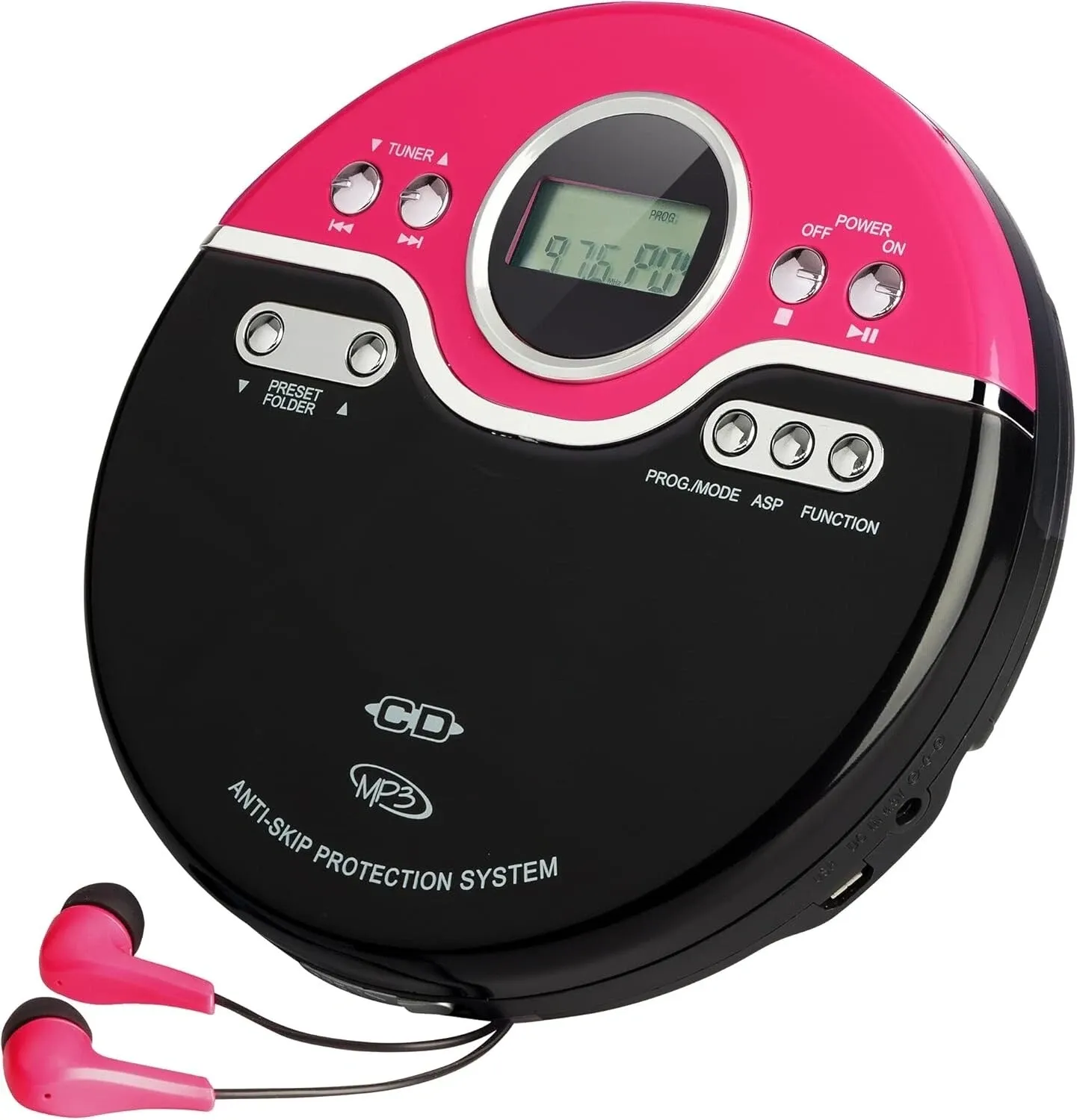 Joggable Personal AM/FM CD Player