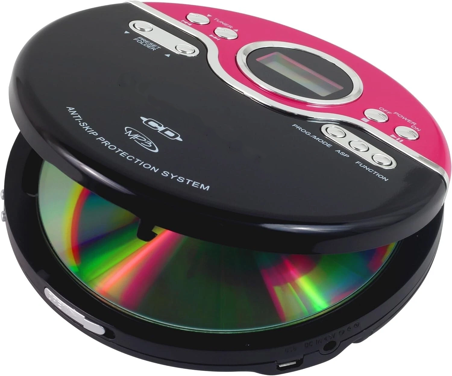 Joggable Personal AM/FM CD Player