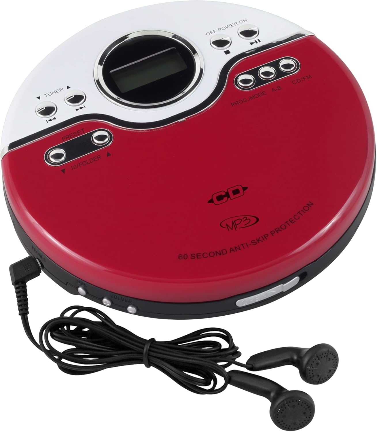 Joggable Personal AM/FM CD Player
