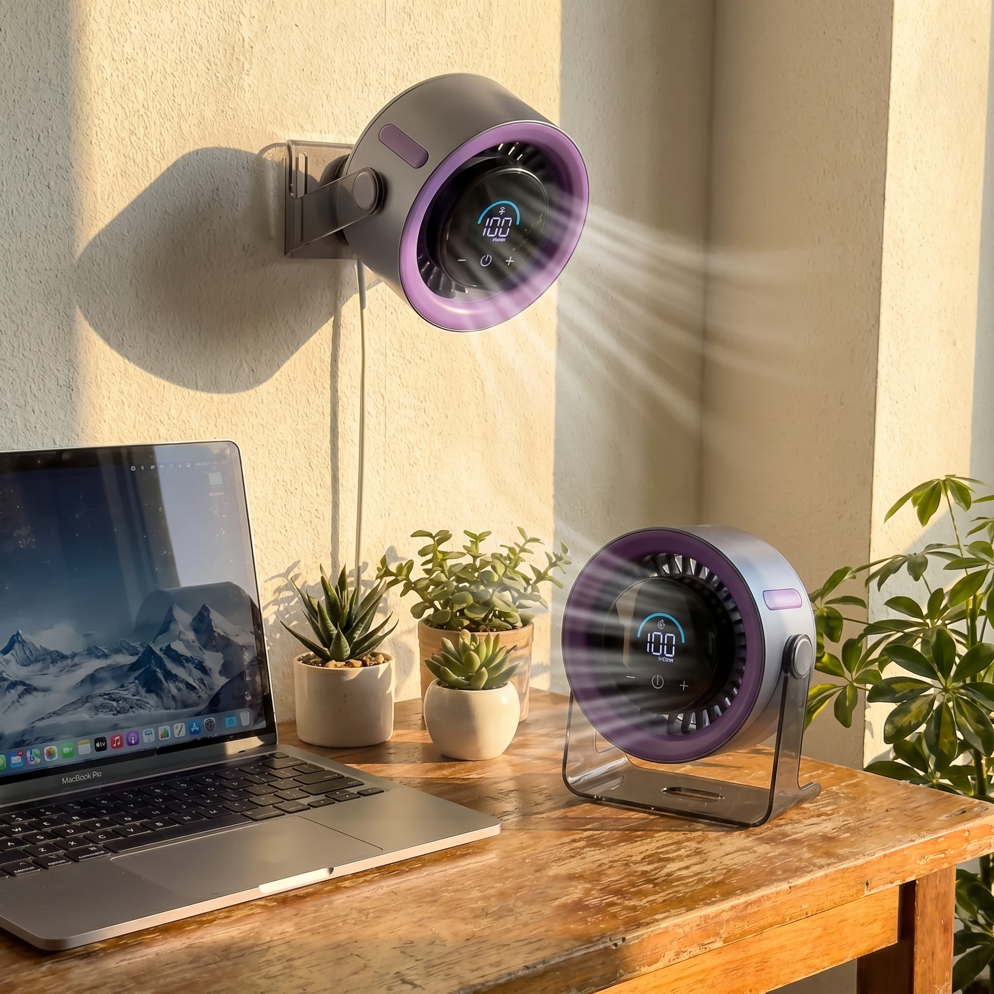 Portable Smart Table Fan
