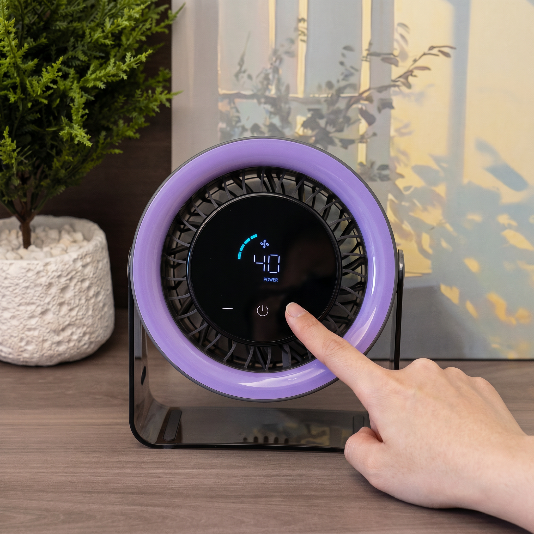 Portable Smart Table Fan