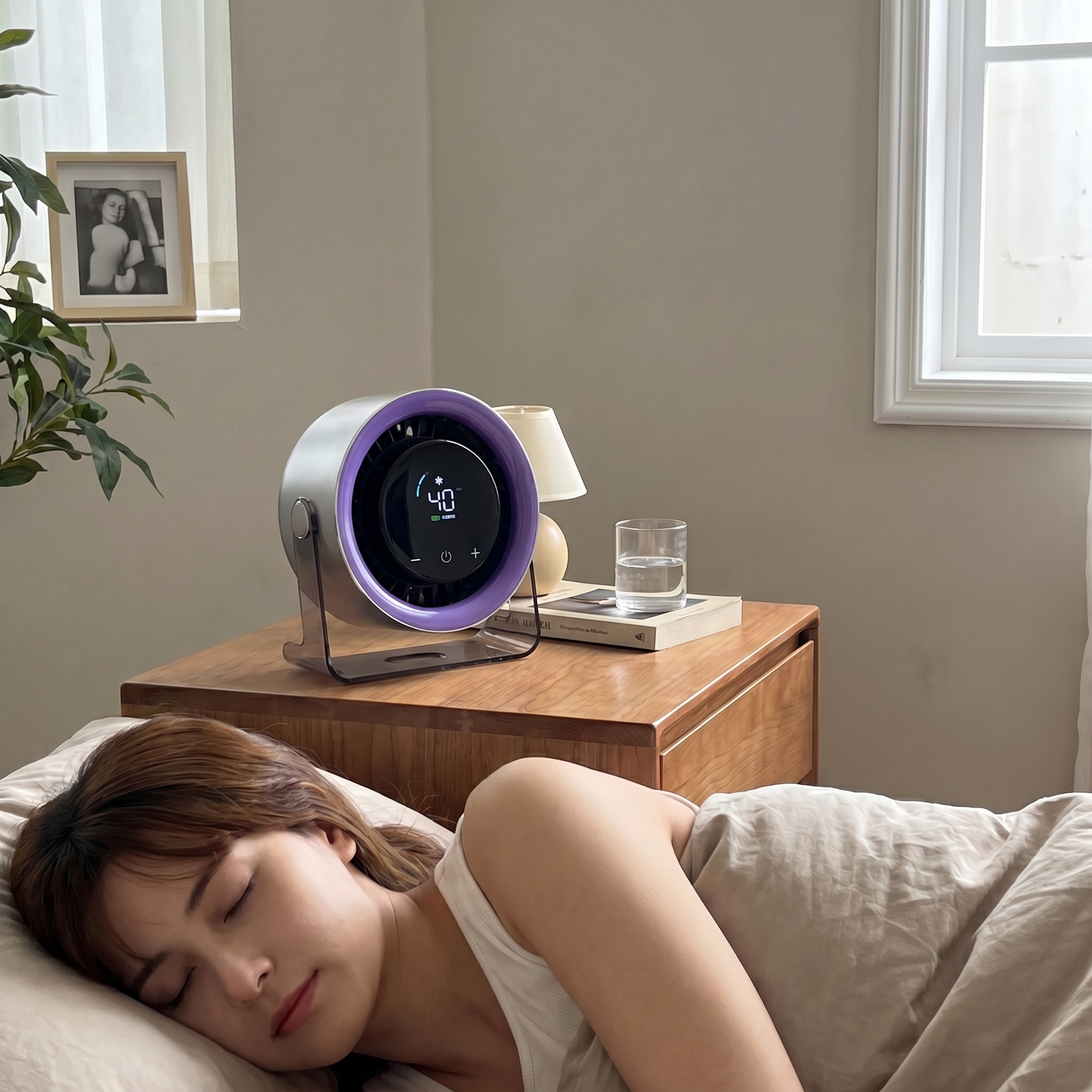 Portable Smart Table Fan