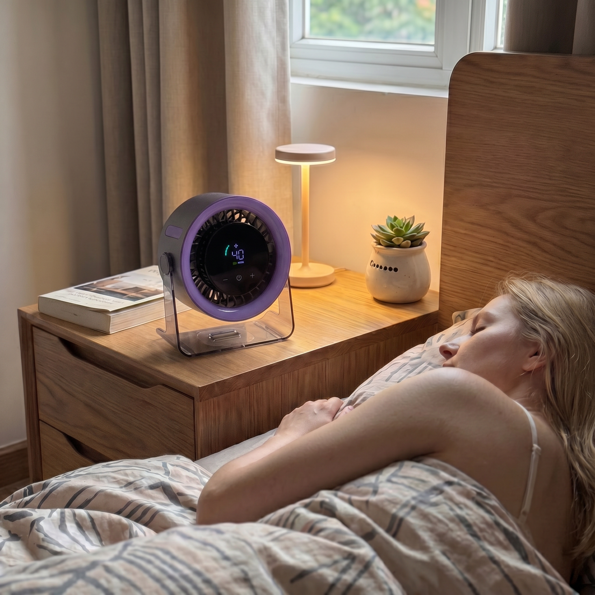 Portable Smart Table Fan