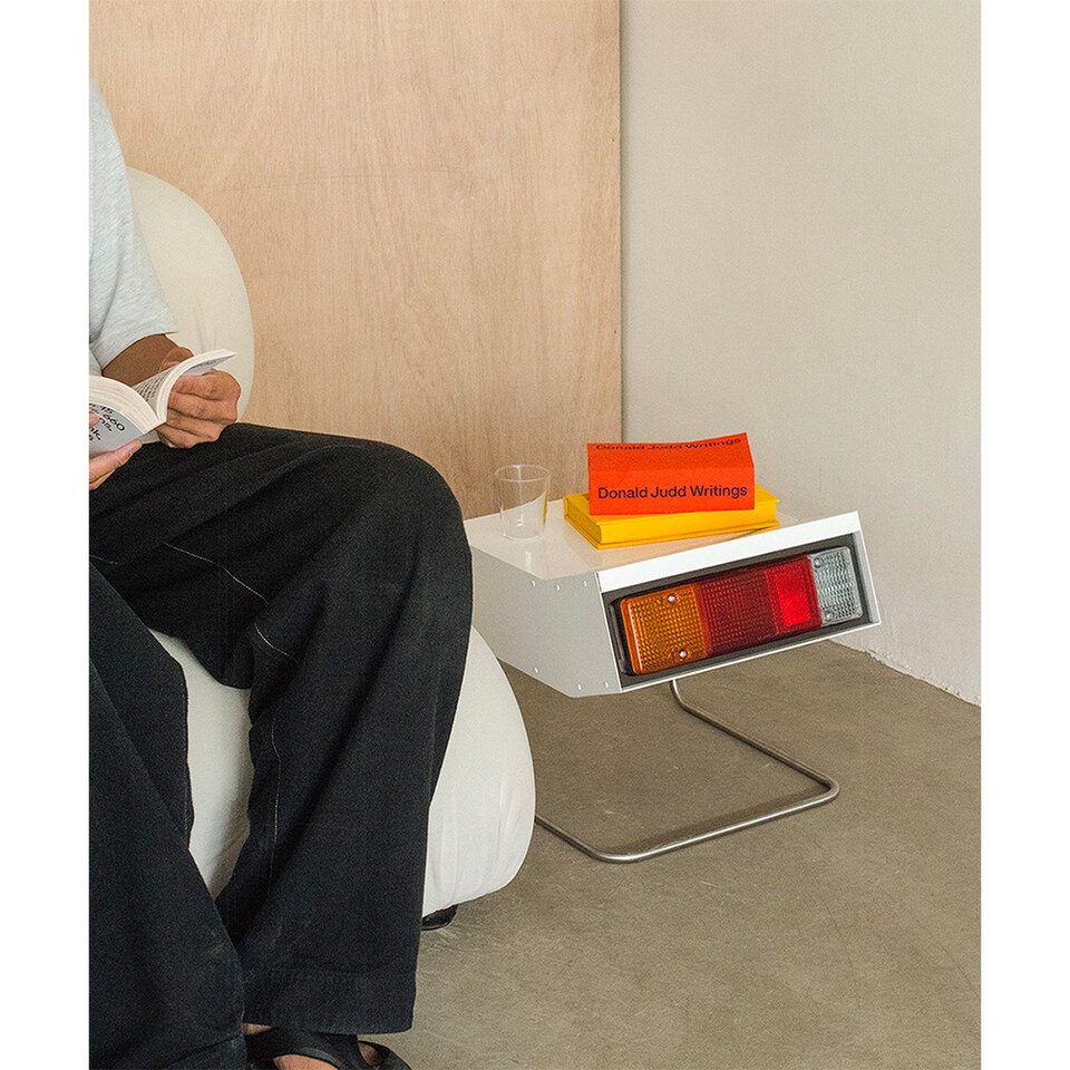 Vintage Car Light Side Table
