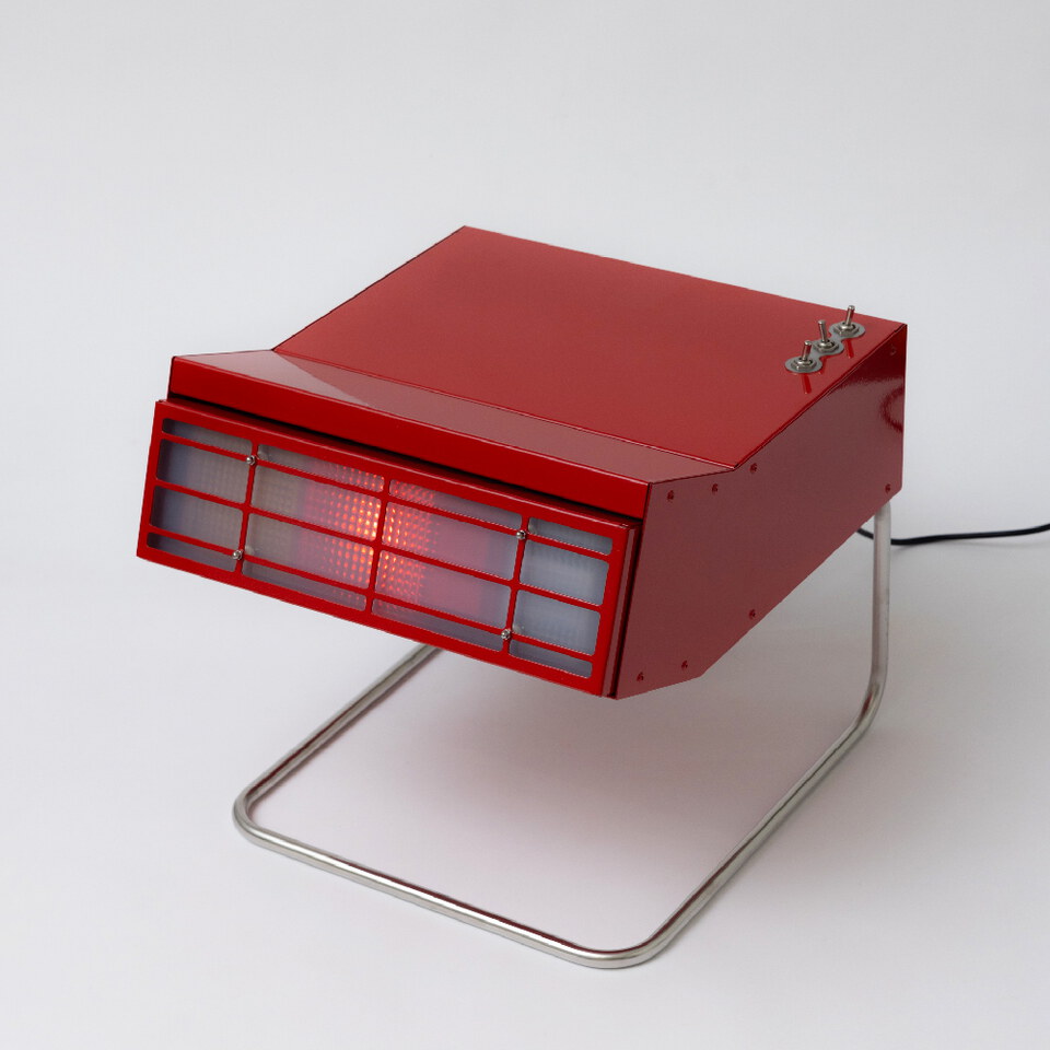 Vintage Car Light Side Table