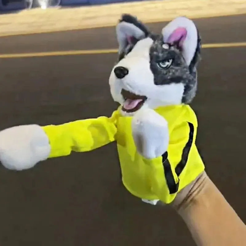 Interactive Plush Animal Boxing Dog Toy – Automated Pet Play & Teaser System