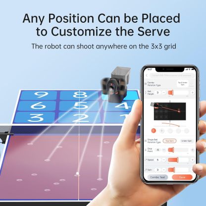 Smart Table Tennis Training Robot