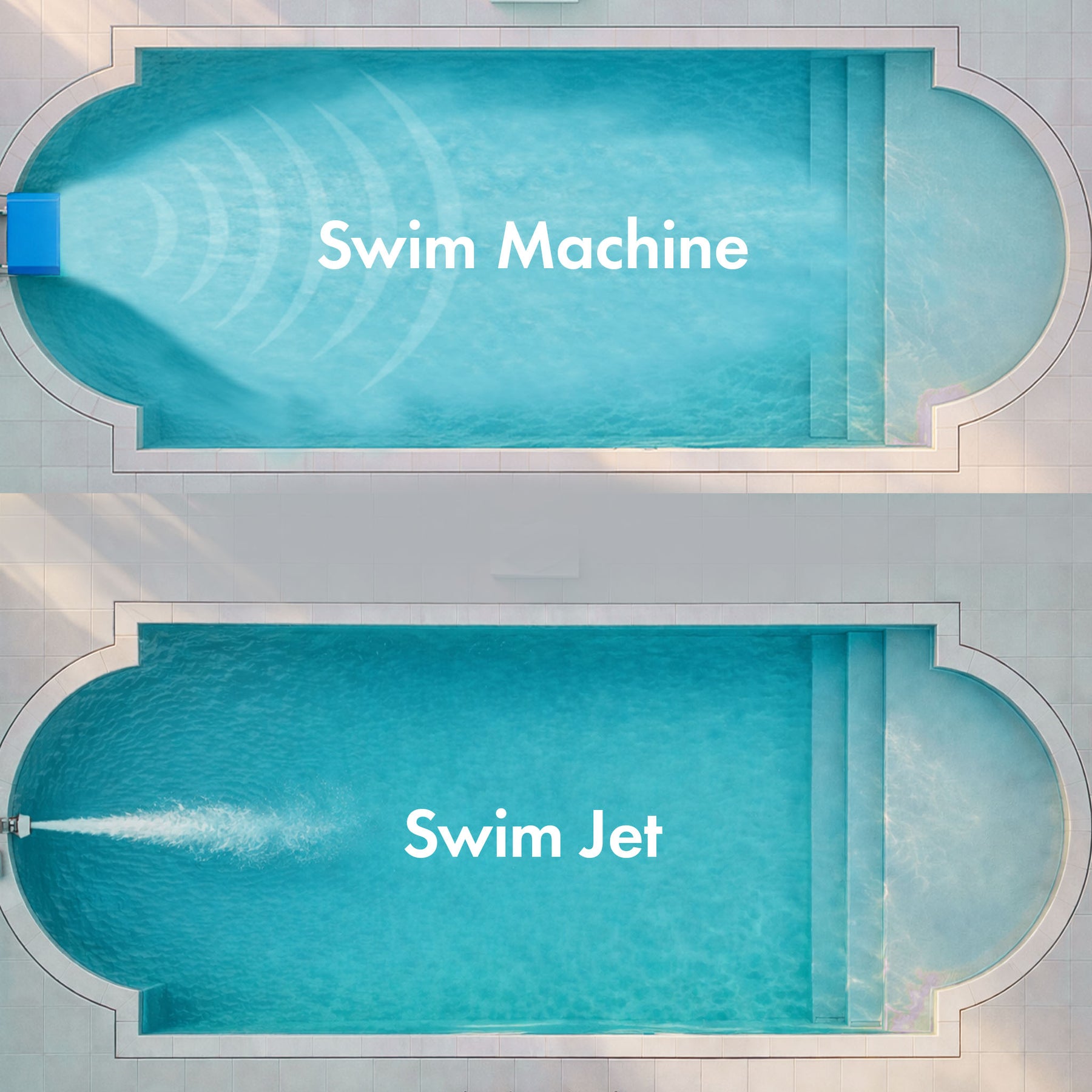 Portable Battery Powered Pool Swim Machine