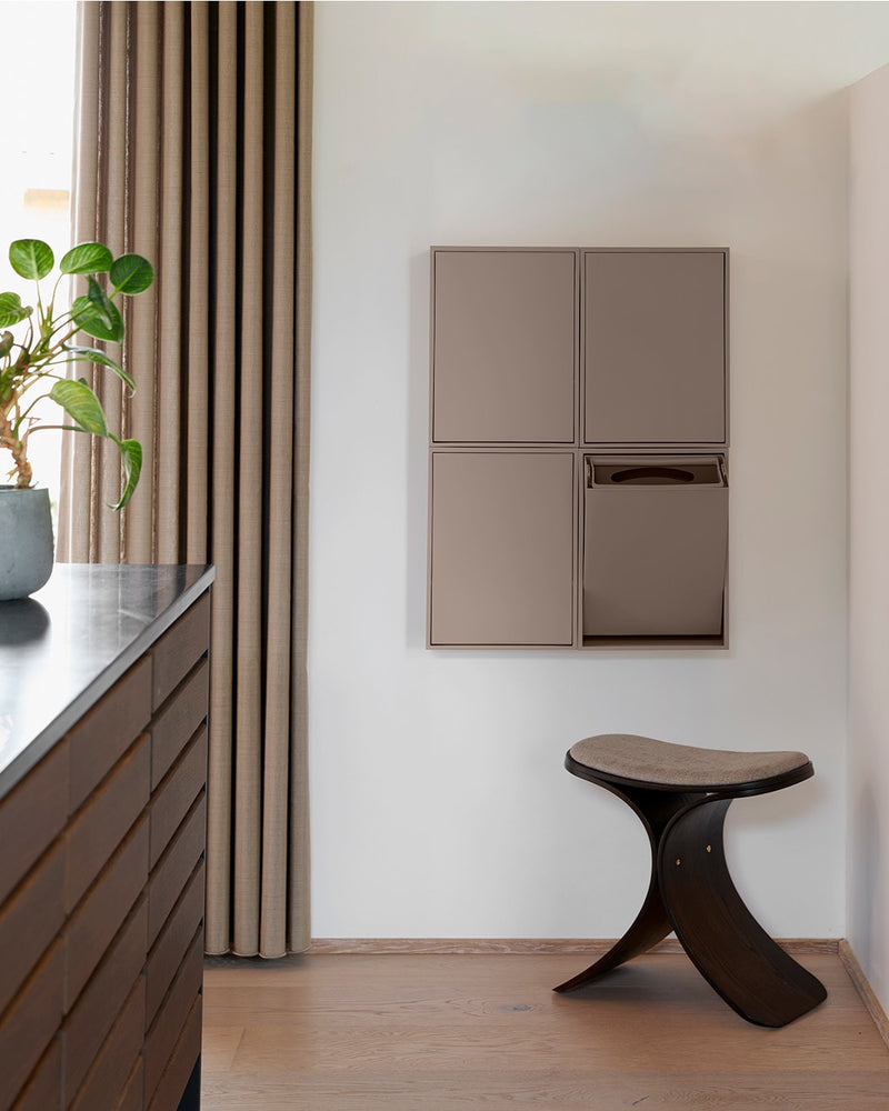 Wall-Mounted Recycling & Storage Box
