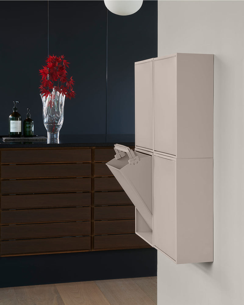 Wall-Mounted Recycling & Storage Box