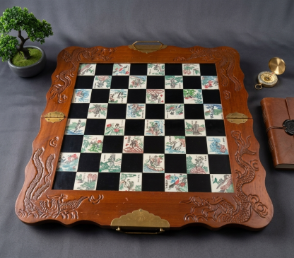 Vintage Chinese Chess Set