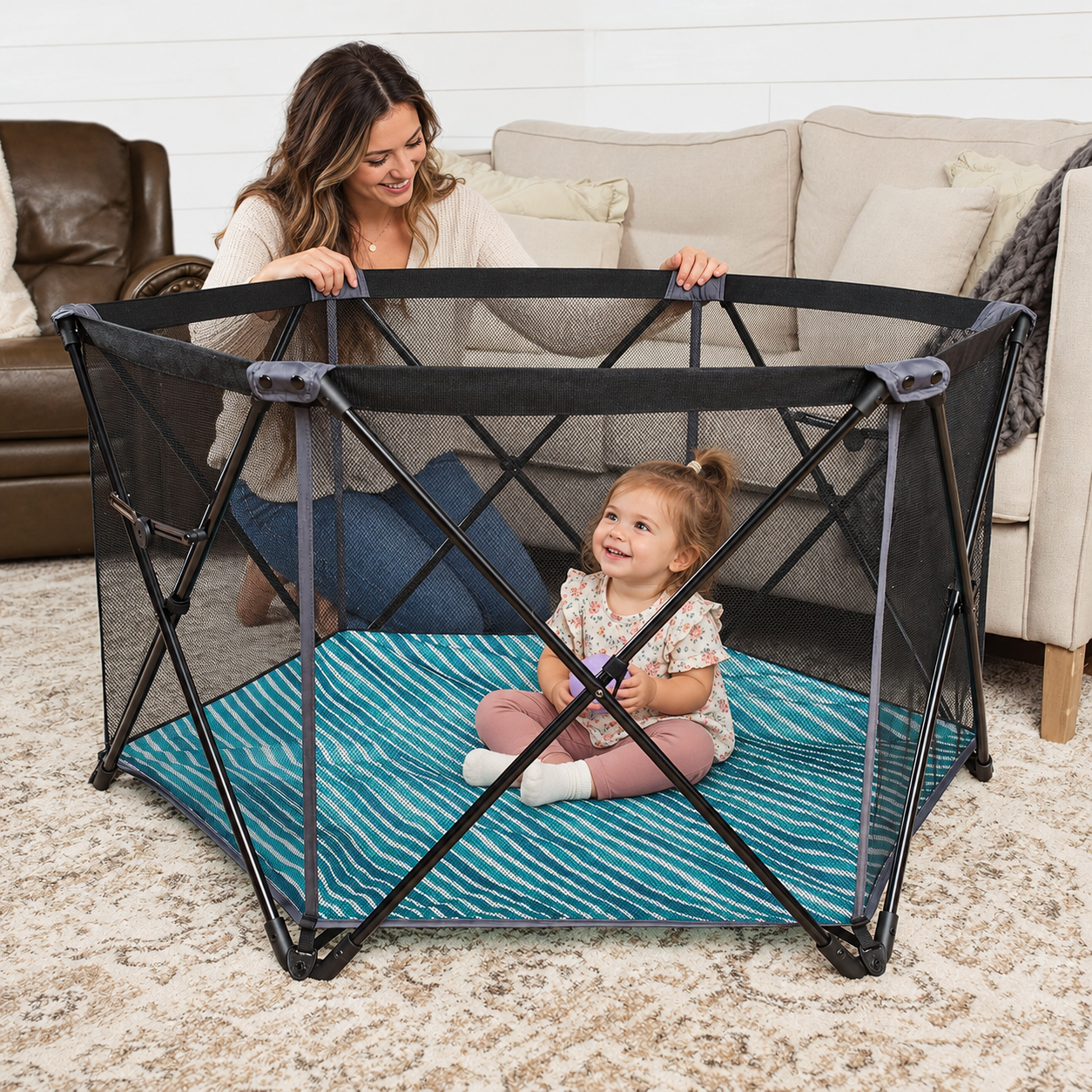 Portable Baby Playpen – Less Hassle, More Happy Playtime!