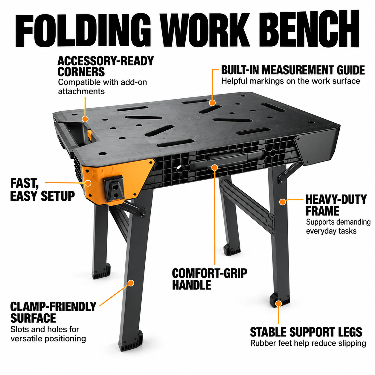 No More Wobbly Tables. Get a Rock-Solid Workspace in Seconds!