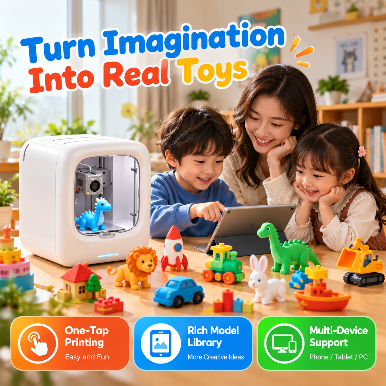 Less Screen Time. More Creativity. Endless Fun!