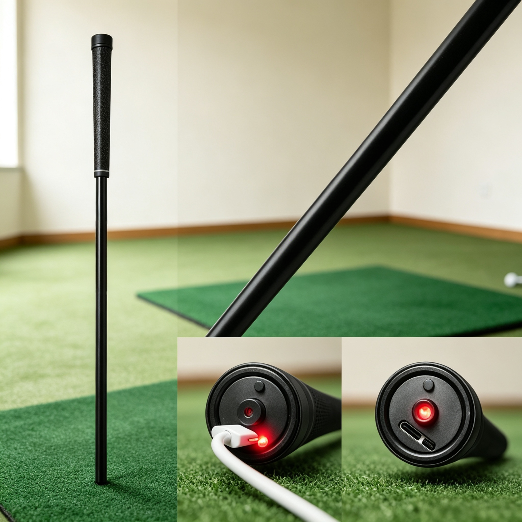 Laser Guided Golf Swing Training Aid