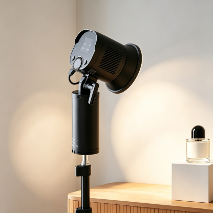 Portable 60W COB Video Light for Professional Content Creation