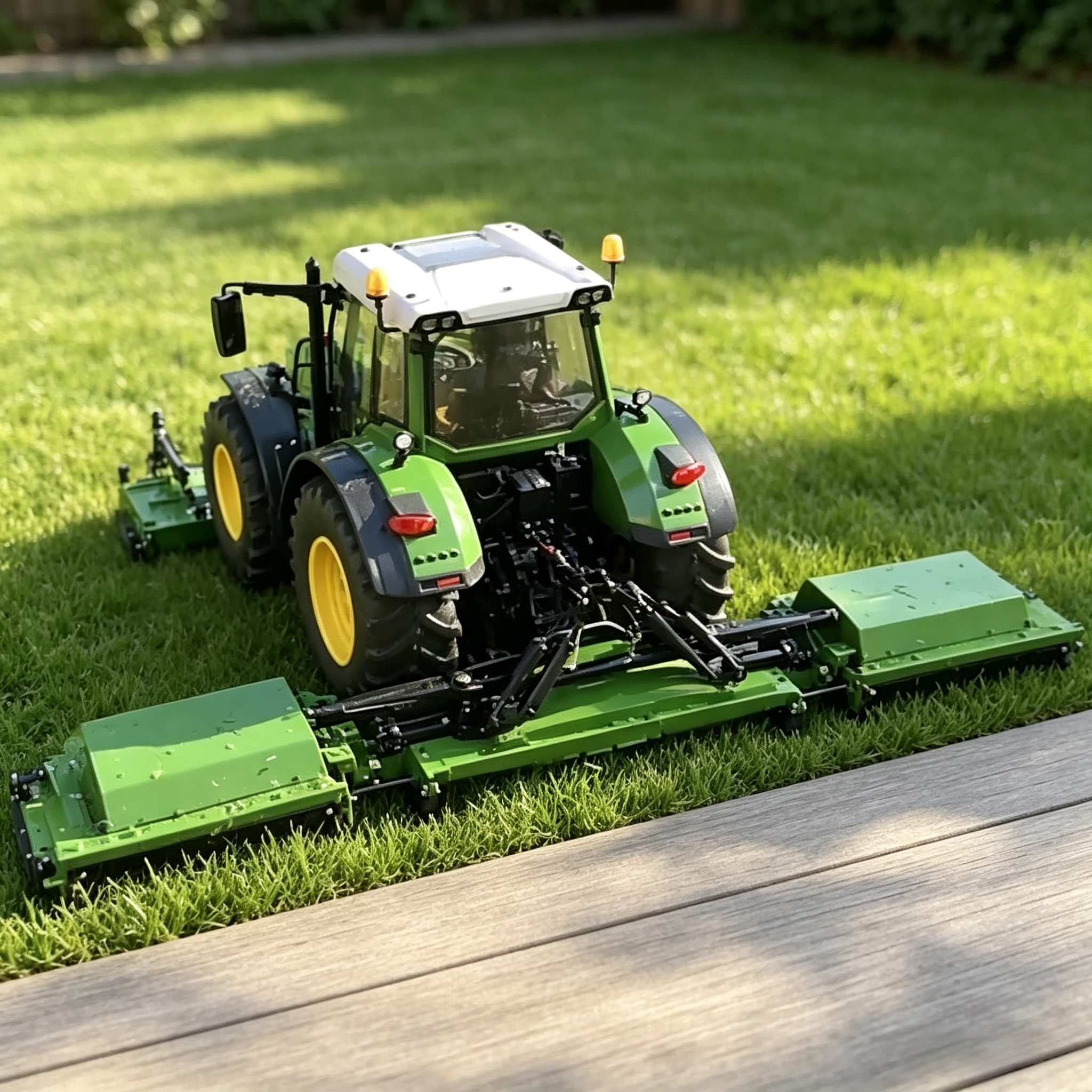 Remote Control Fold-Out Lawn Mower