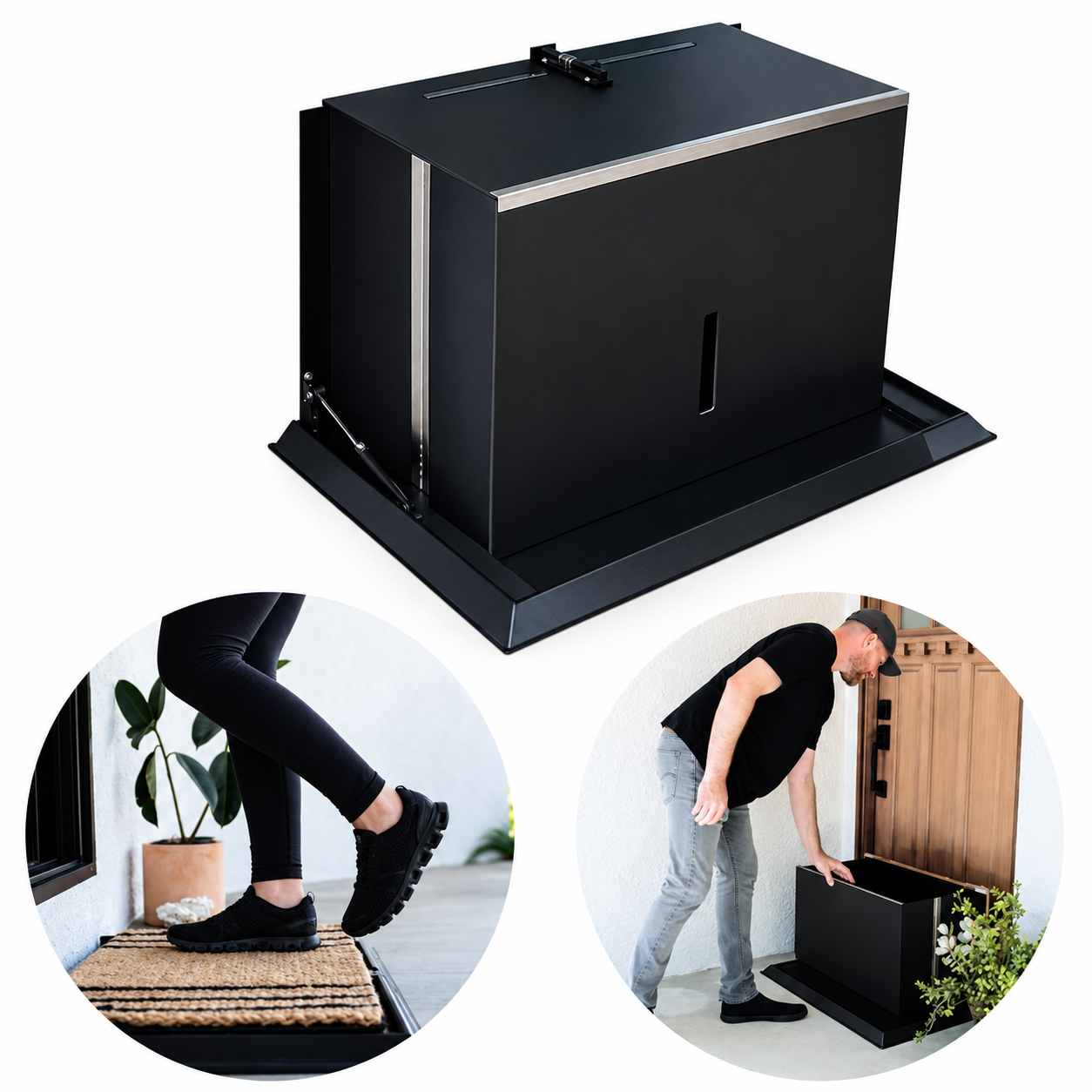 SecureMat SM-1 Doormat Parcel Locker