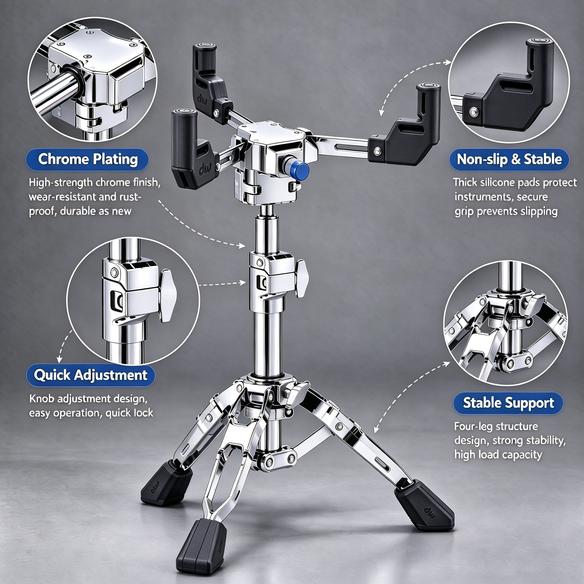 AeroHold Pro Snare Stand