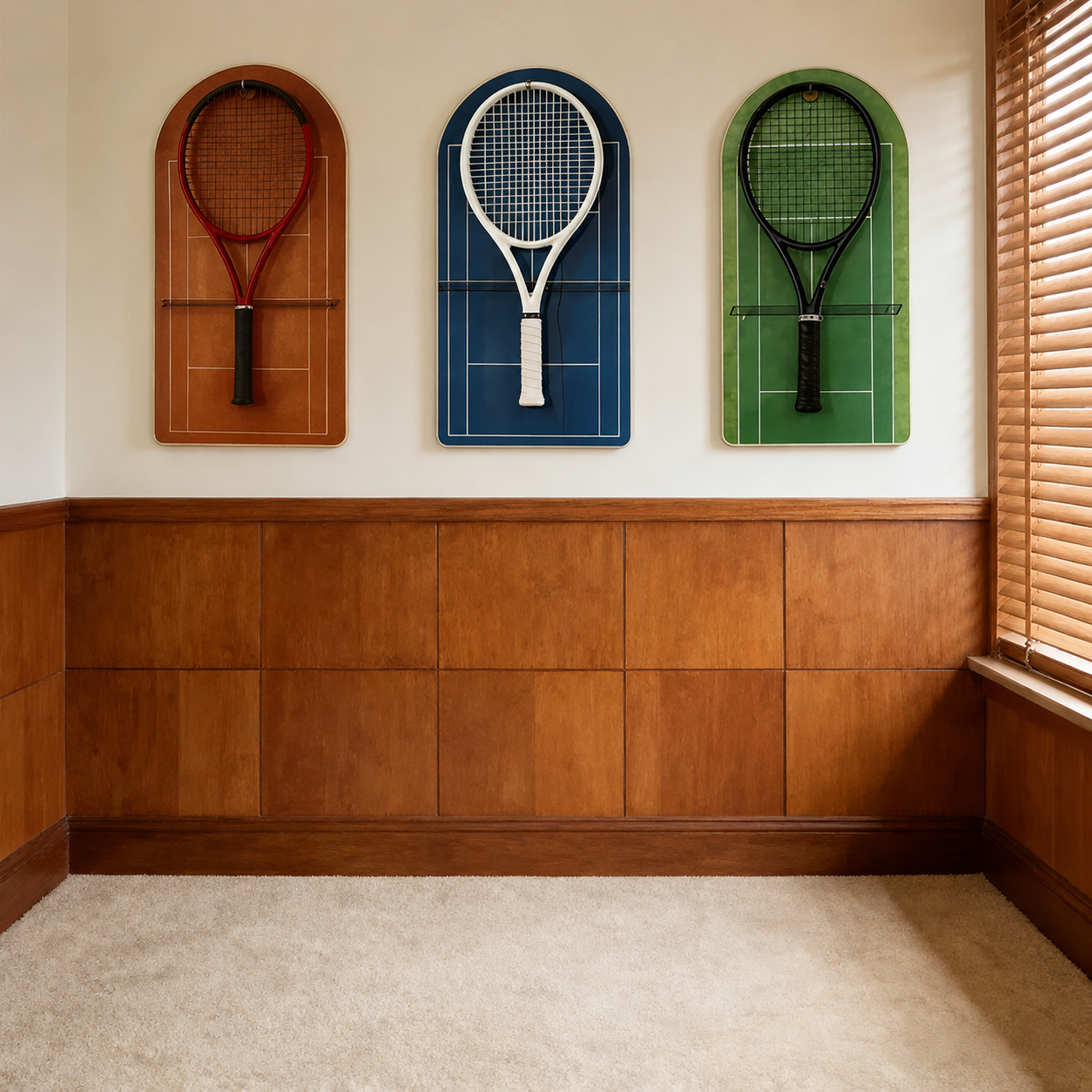 Tennis Racket Display Frame