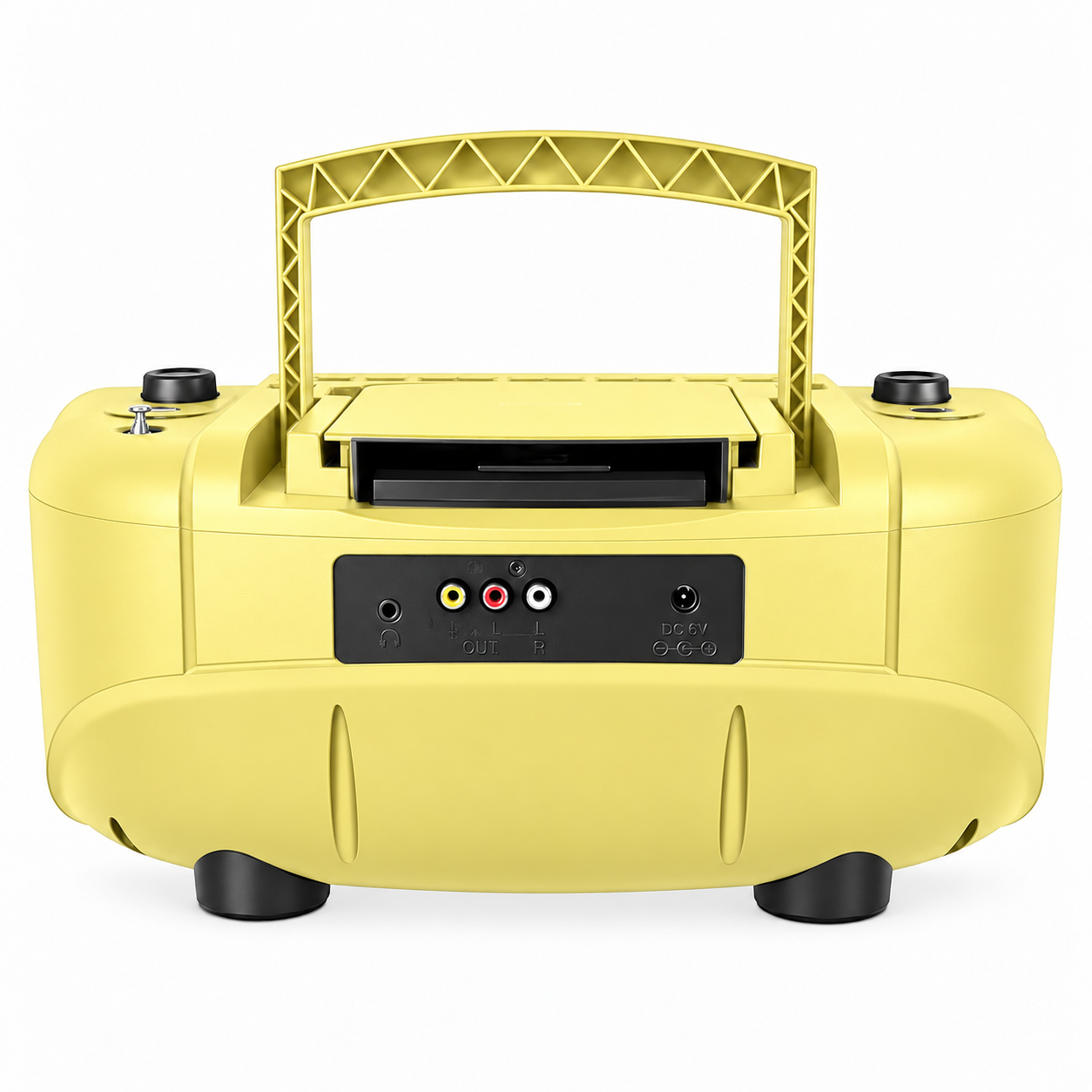 10-Inch Portable Entertainment Boombox with CD/DVD Player & Streaming Screen