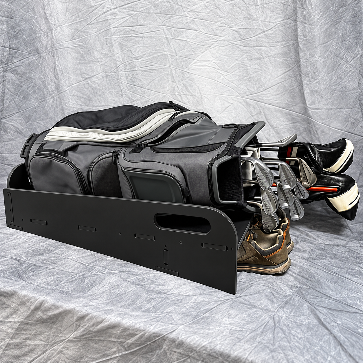 FairwaySlide FS-1 Truck Bed Golf Bag Caddy