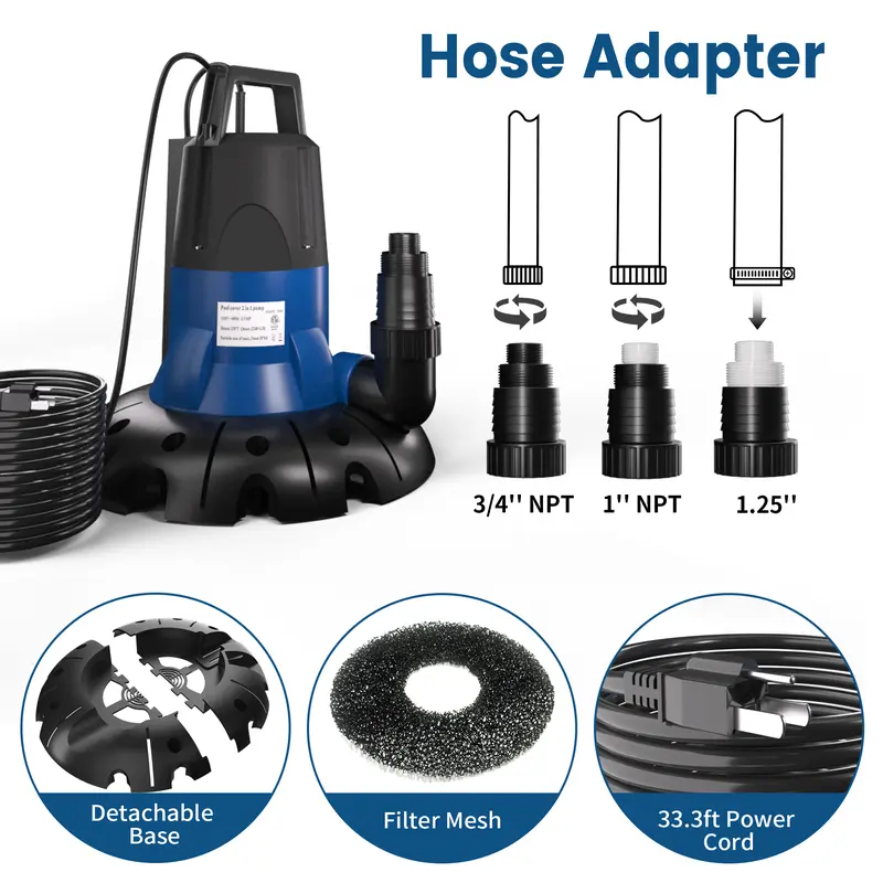 Automatic Pool Cover Pump