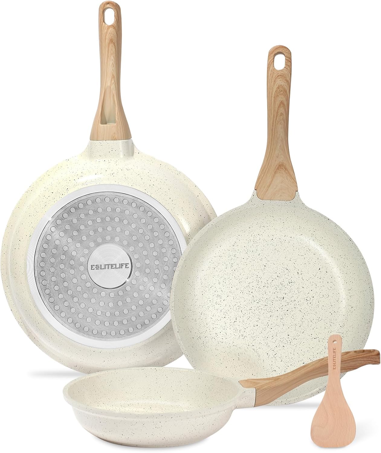 Nonstick Ceramic Die-Cast Aluminum Frying Pan Skillet