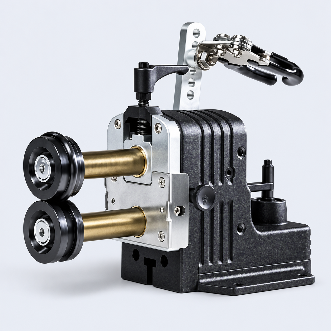 Portable Drill-Powered Sheet Metal Beading Machine