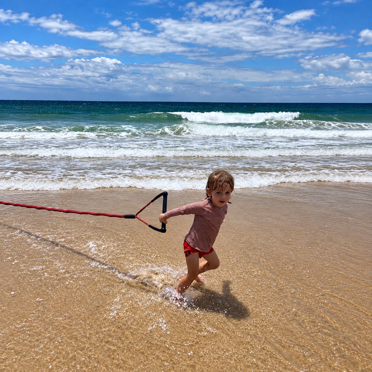 Kids Beach Tow & Glide Rope