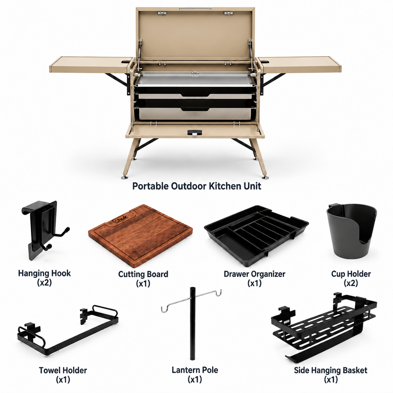 TrailNest Camp Kitchen Pro
