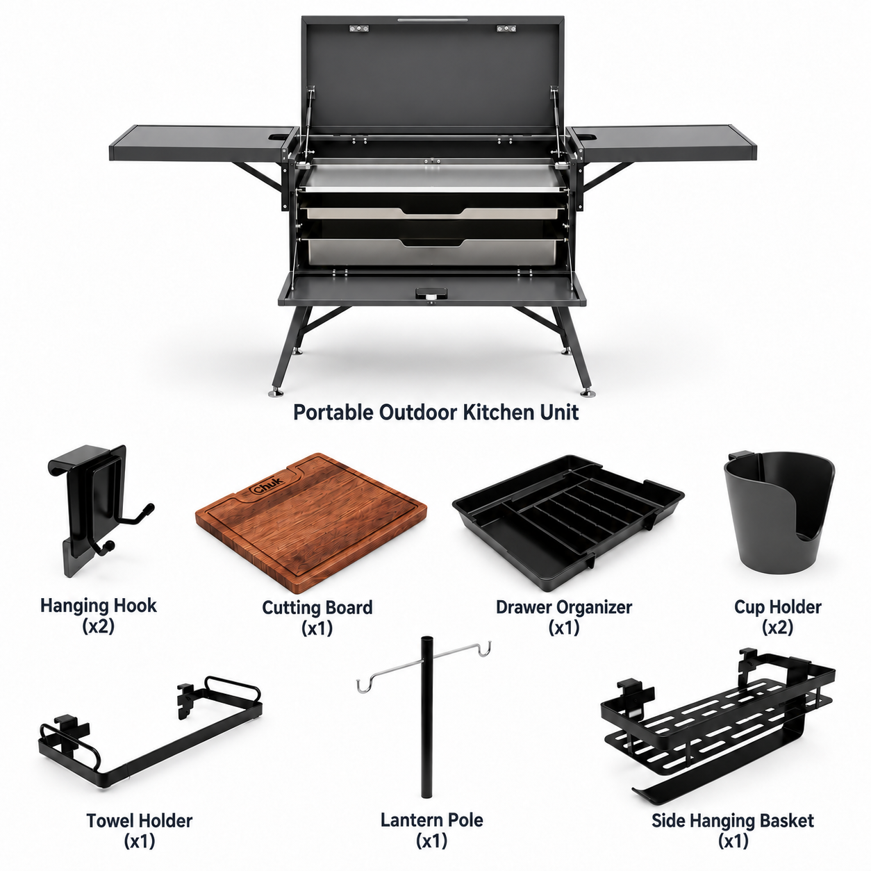 TrailNest Camp Kitchen Pro