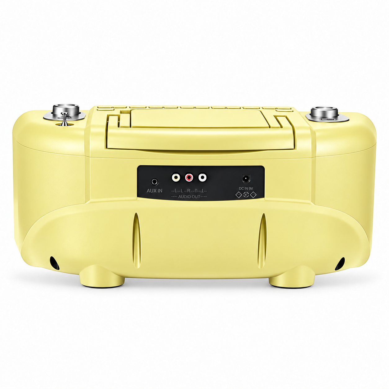 10-Inch Portable Entertainment Boombox with CD/DVD Player & Streaming Screen