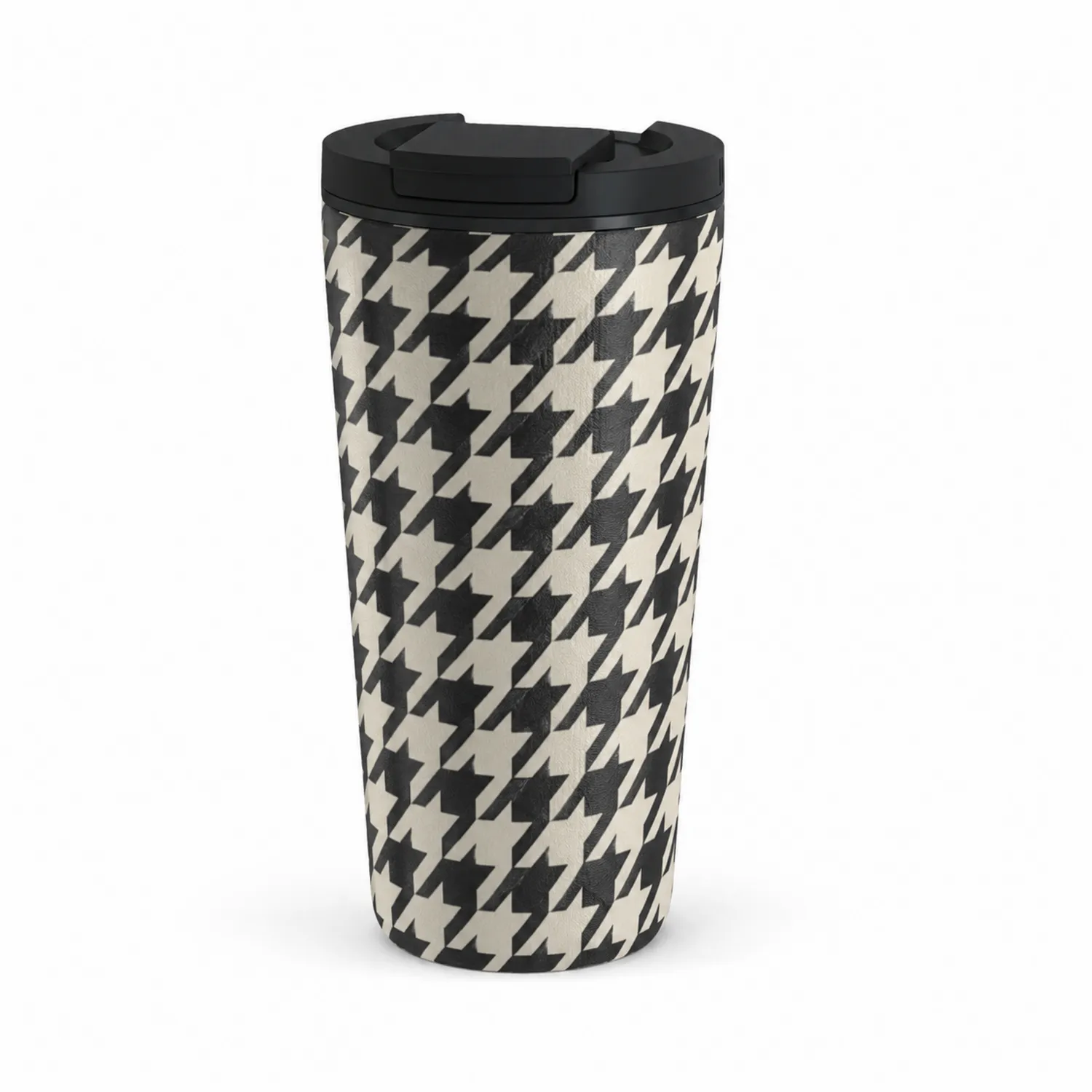 Tasse Isotherme de Voyage 450ml Motif Pied-de-poule