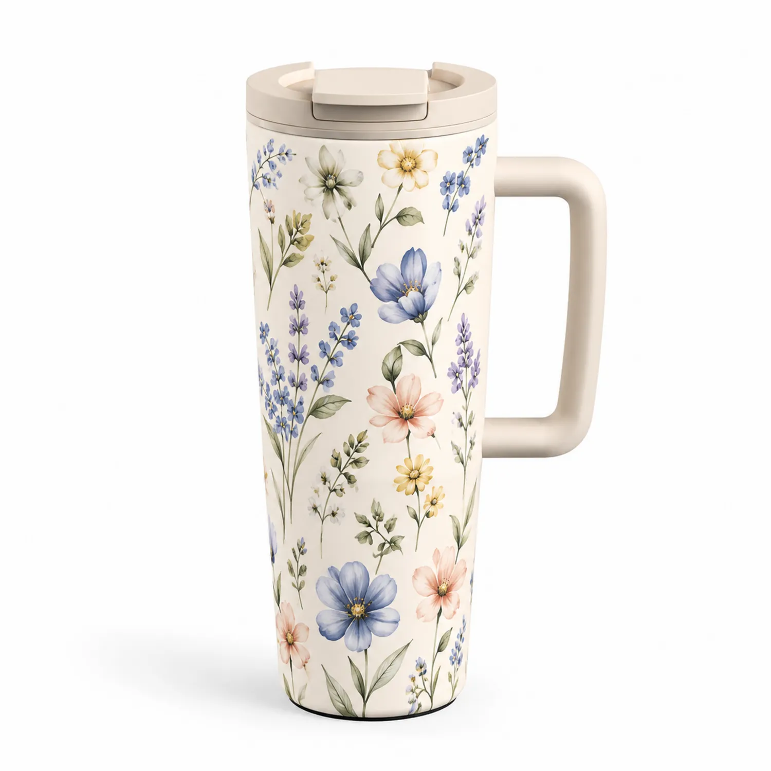 Tasse de Voyage Isotherme 473ml Motifs Floraux