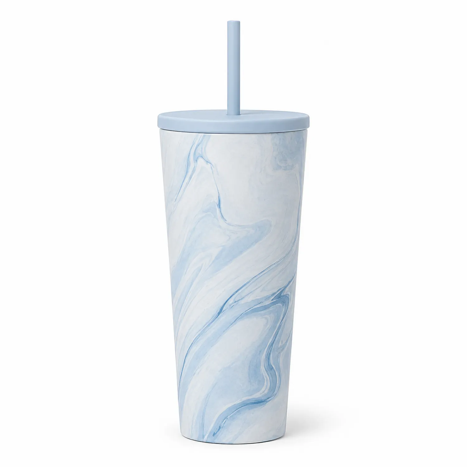 Gobelet isotherme marbré bleu 500ml