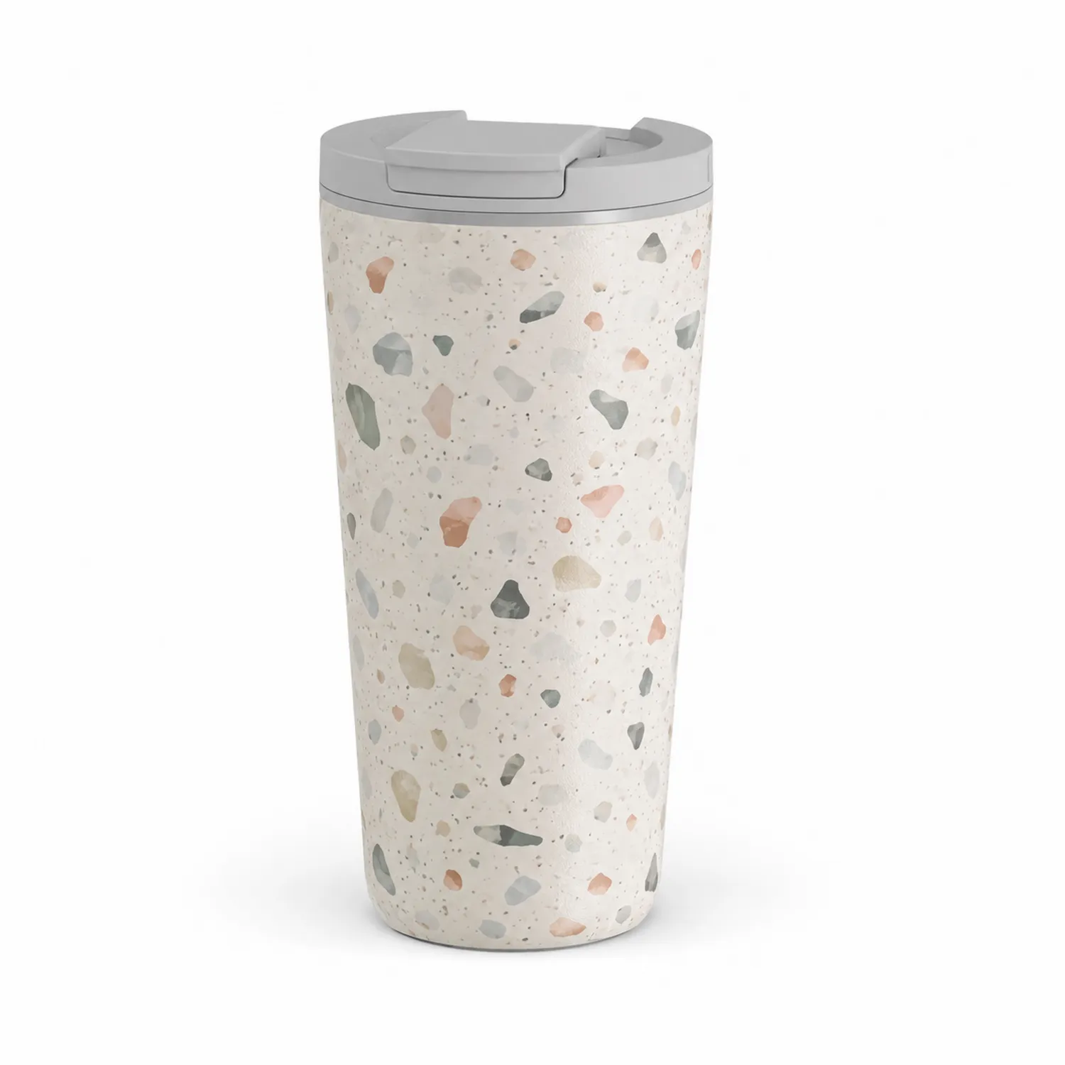 Tasse isotherme à motif terrazzo 500ml
