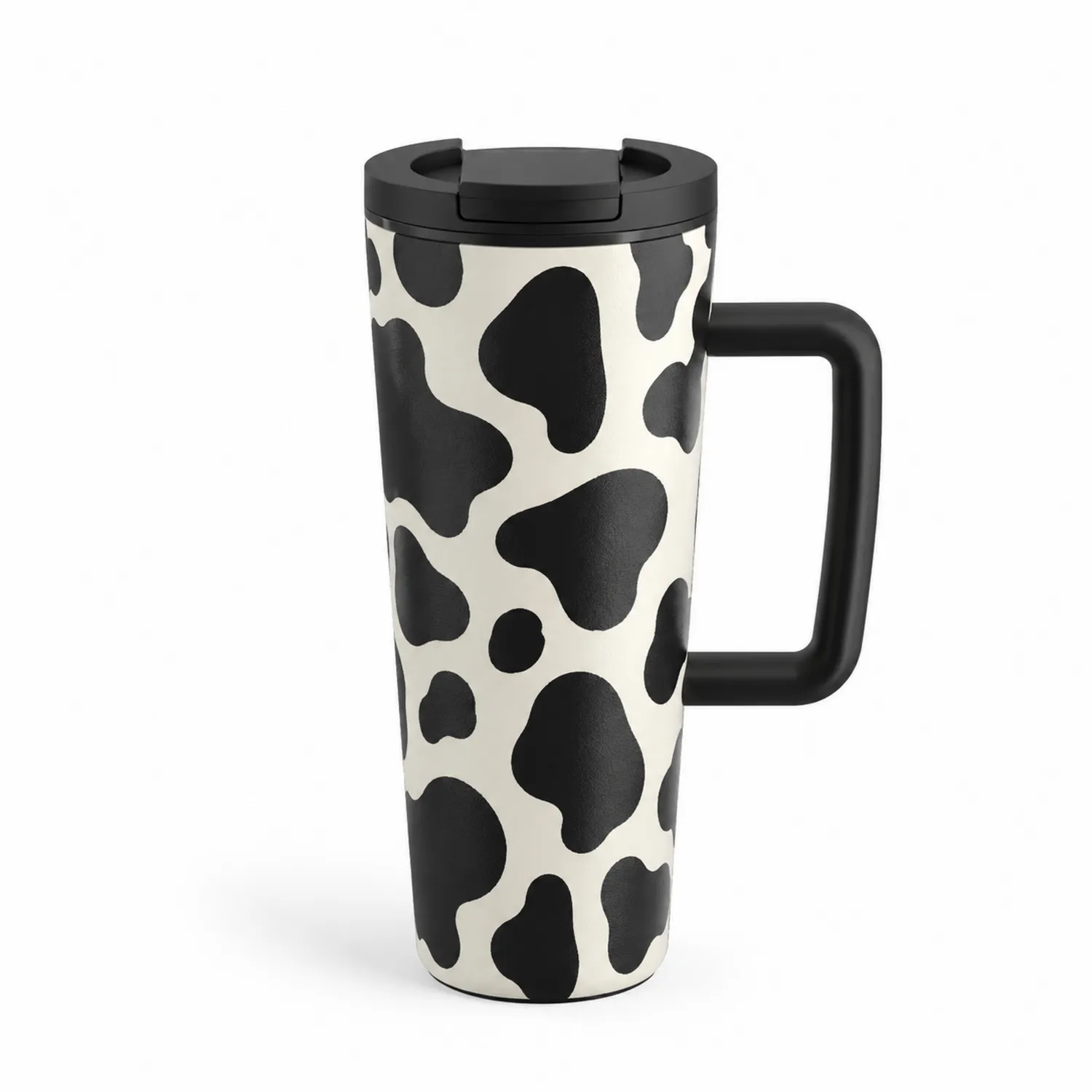 Tasse de voyage isotherme 500 ml à motif vache