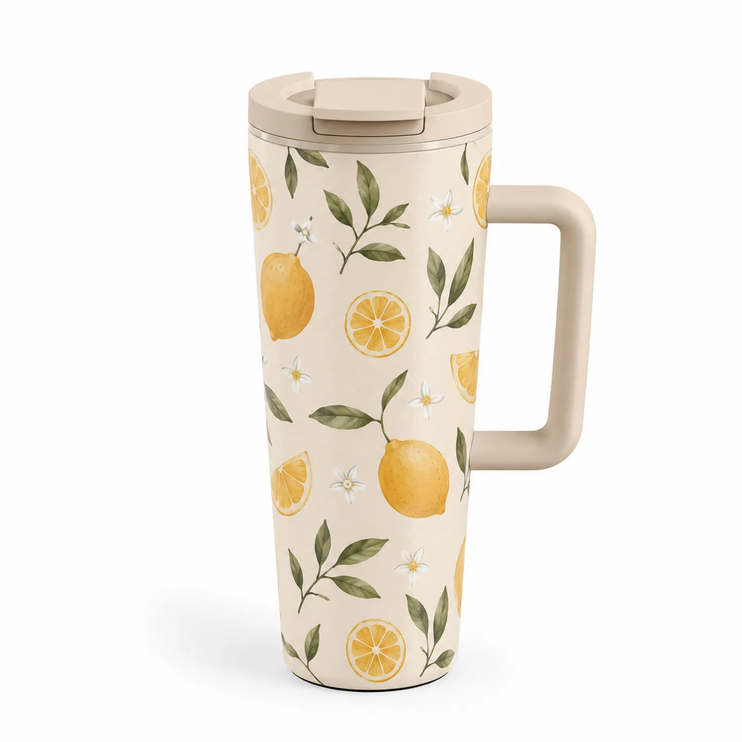 Tasse de Voyage Isotherme 500ml Motif Citron