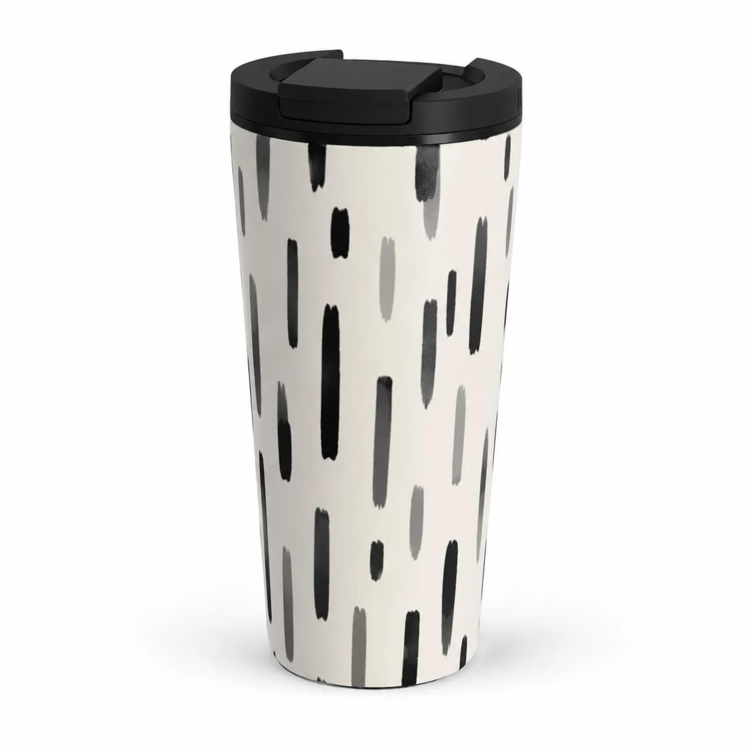 Gobelet Isotherme 500ml Motif Noir et Blanc