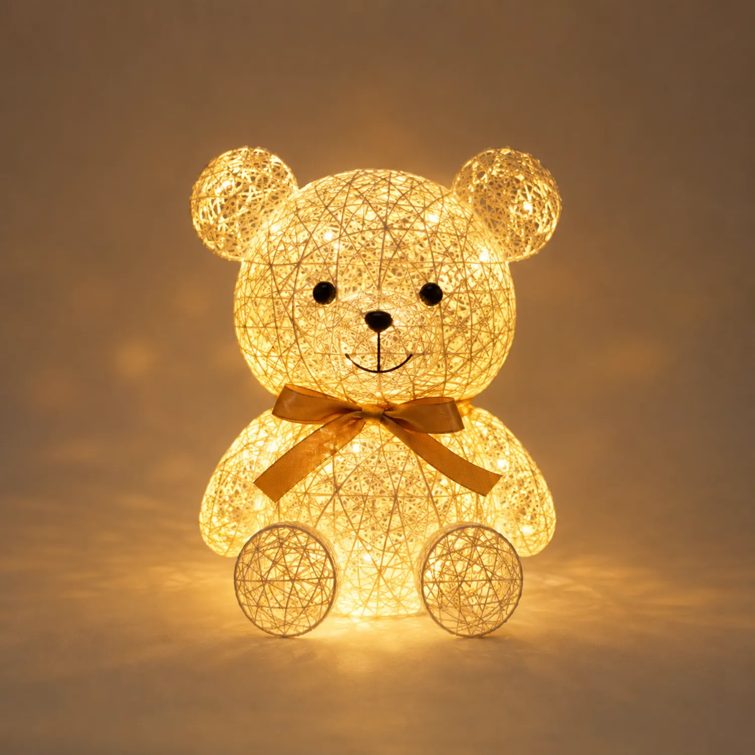 Lampe LED Ourson Décorative Lumière Blanc Chaud