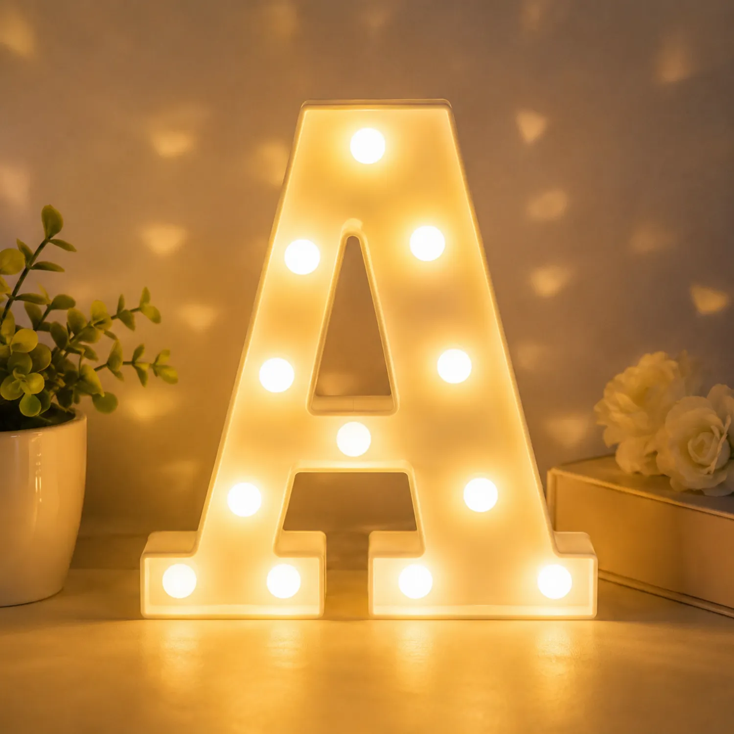 Lampe Marquee LED Lettre A