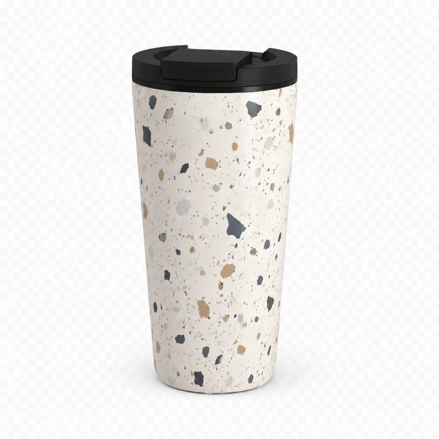 Gobelet isotherme terrazzo avec couvercle hermétique 300 ml