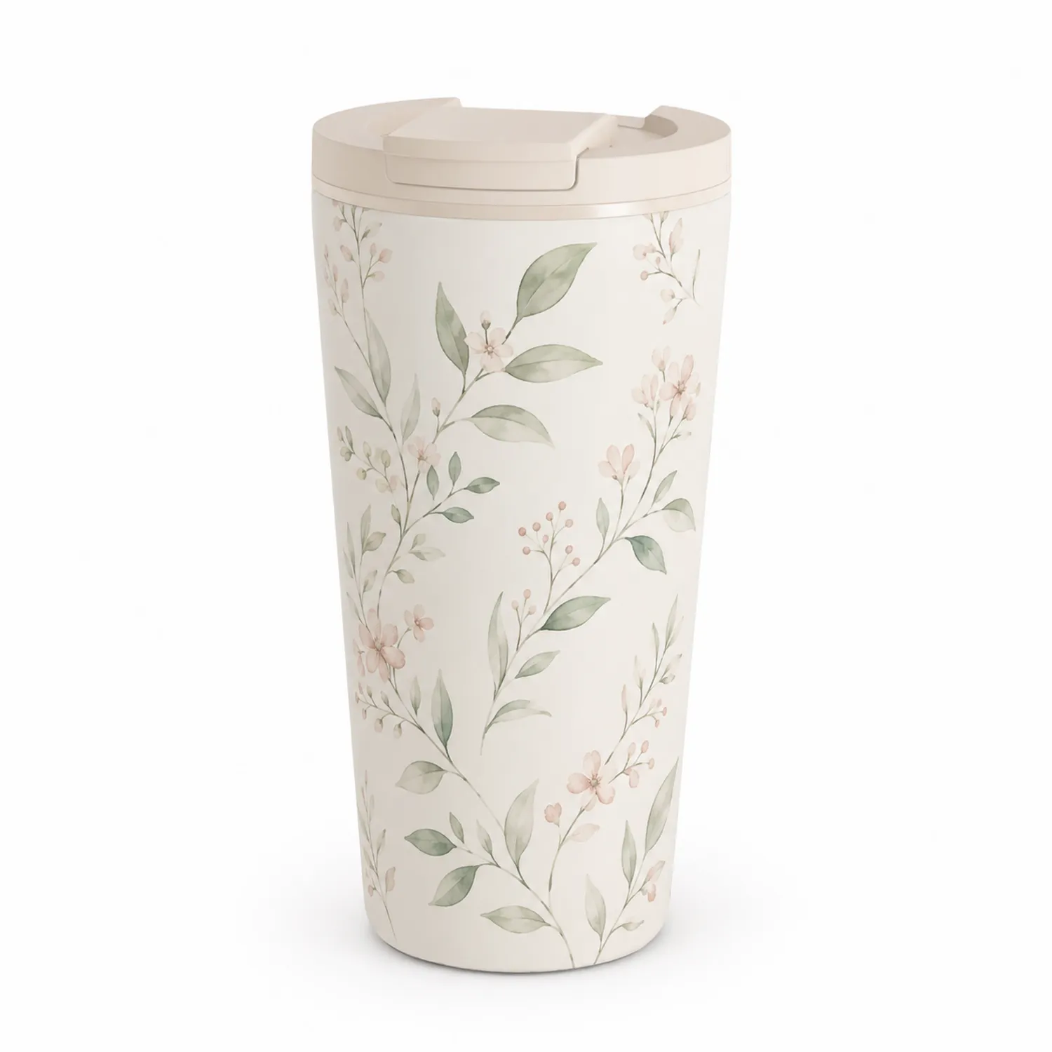 Tasse de Voyage Isotherme à Motifs Floraux 500ml