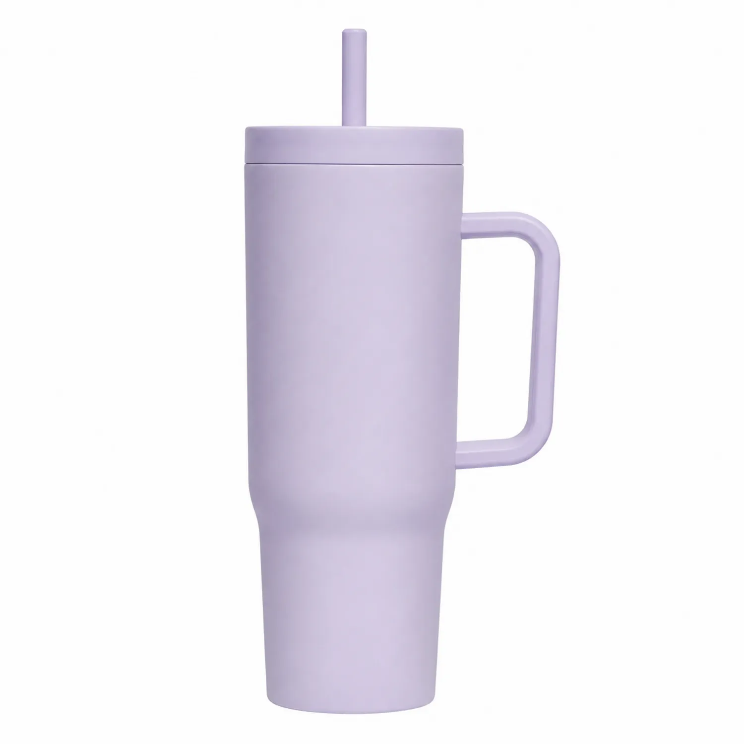 Gobelet Isotherme avec Paille 600 ml Lavande