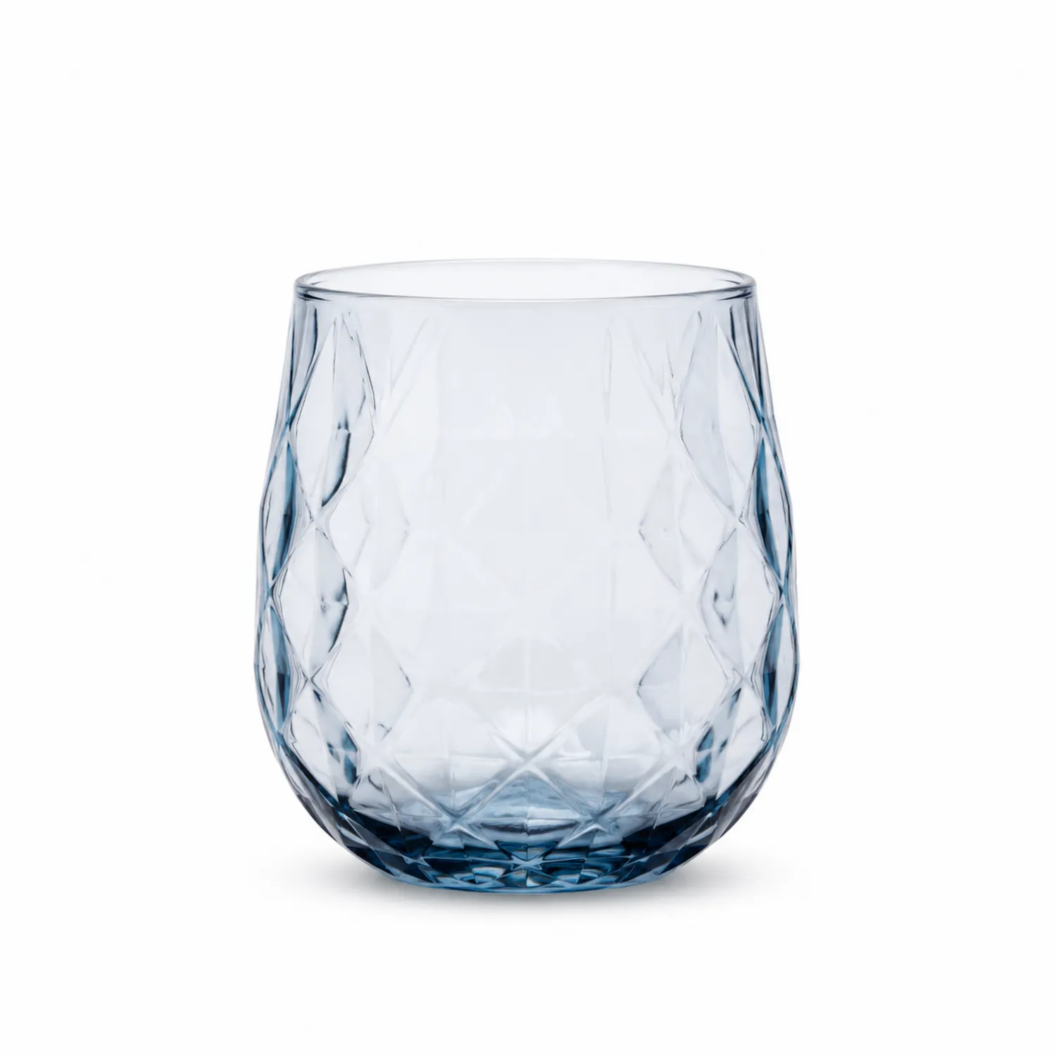 Verre à eau cristallisé Bleu 300 ml