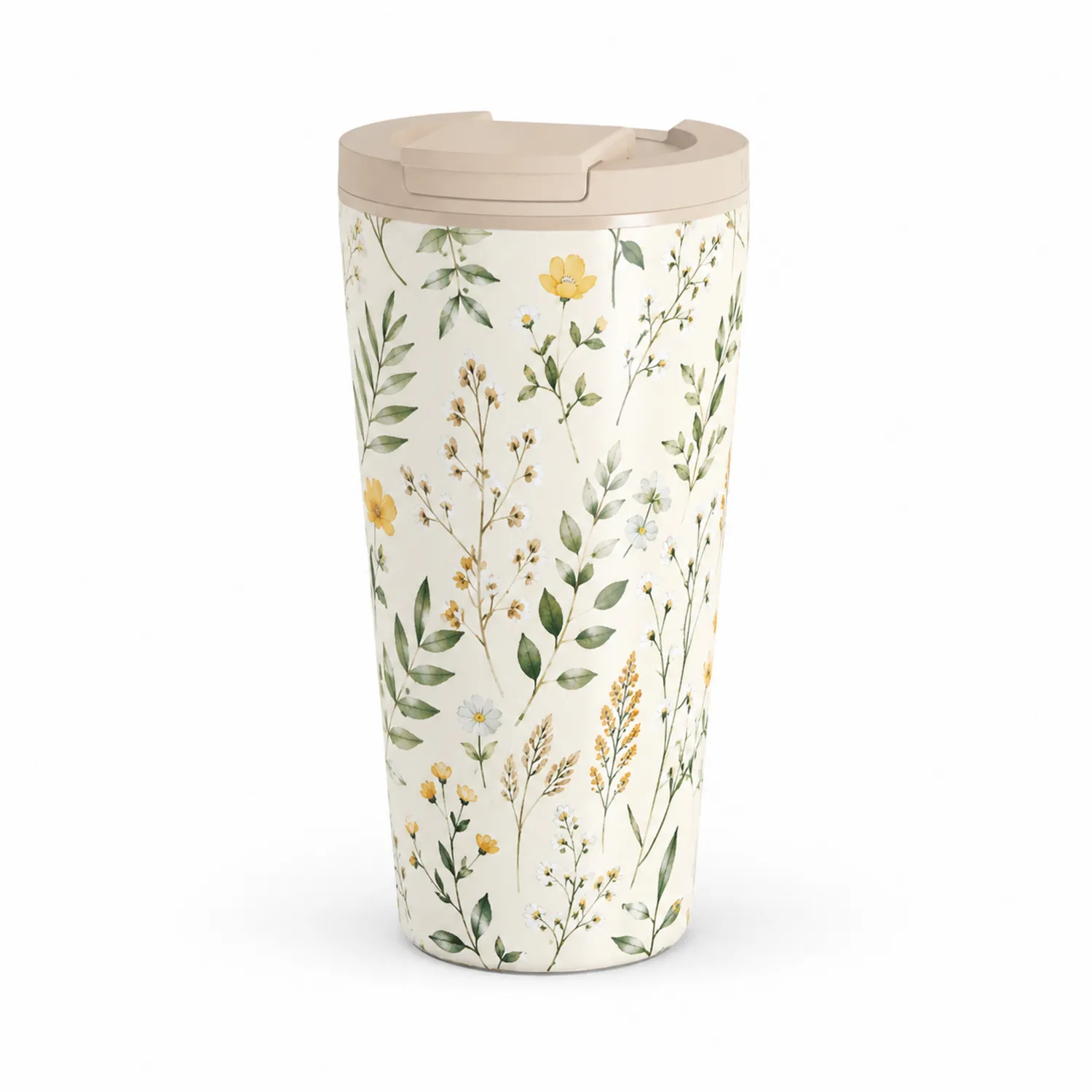 Gobelet de Voyage Isotherme Motifs Floraux 500ml