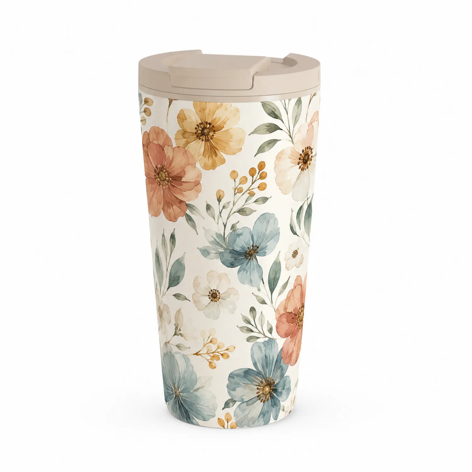 Gobelet de voyage isotherme floral 500 ml